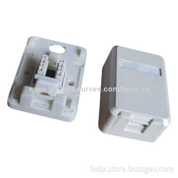 Cat.5e Rj45 Surface Jack 1 Port